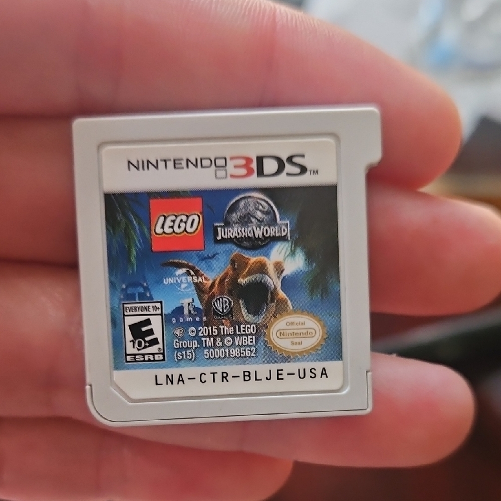 Nintendo 3ds Lego Jurassic World Game